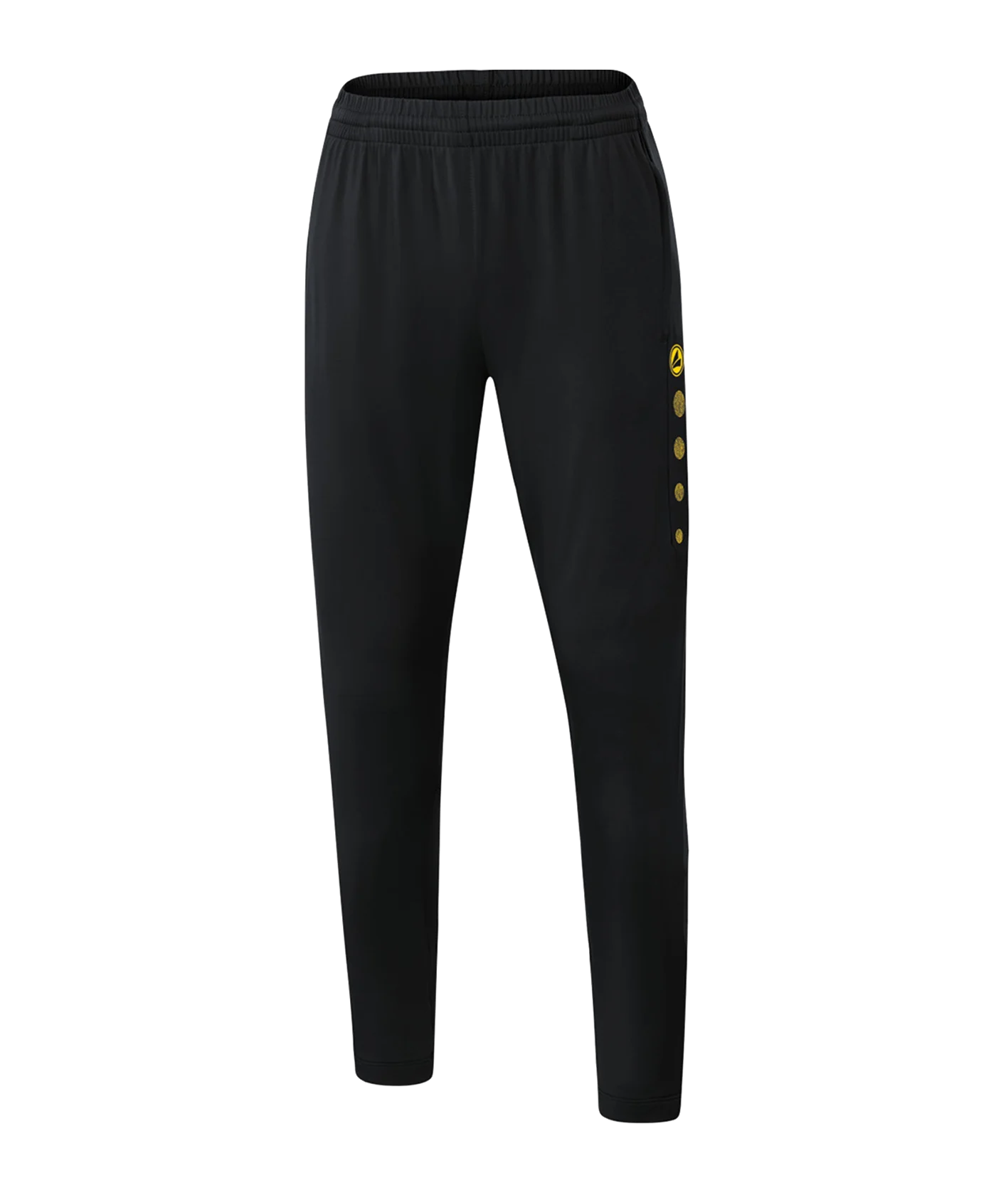 JAKO Premium Trainingshose Damen Schwarz Gelb F33