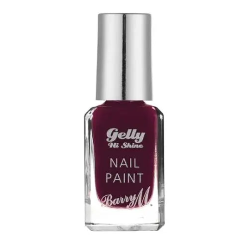 Gelly Hi Shine Nail Paint Black Cherry