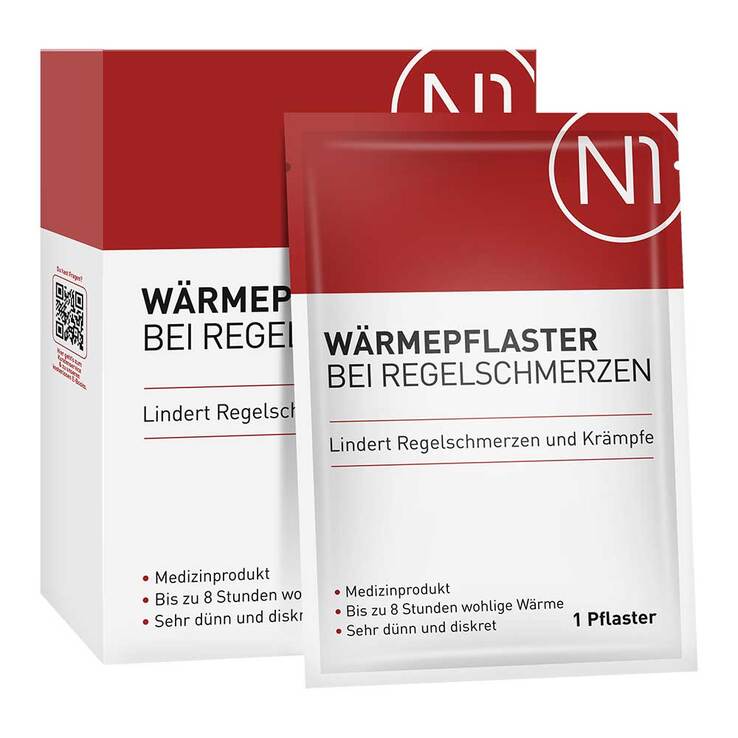 N1 Wärmepflaster bei Regelschmerzen, 4 St