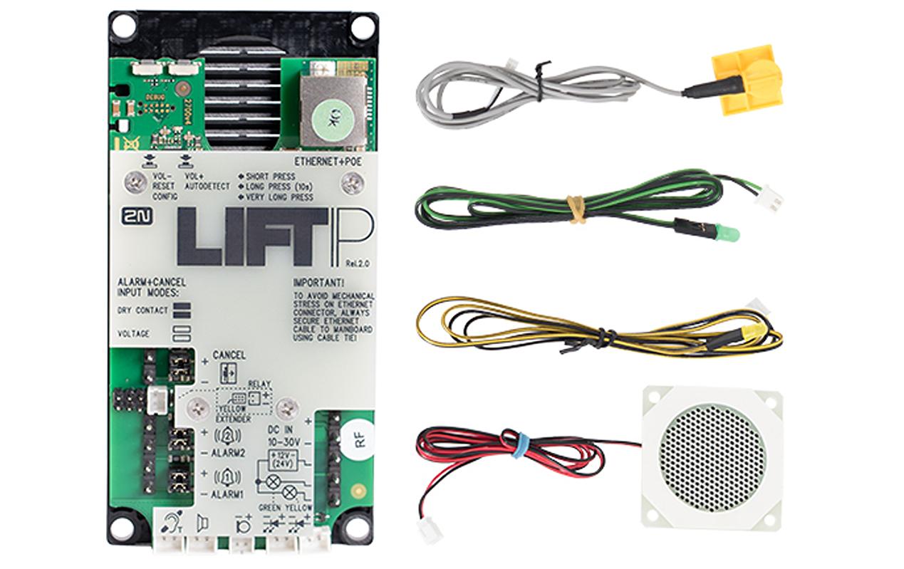 Lift IP 2.0 COP Unit IP-basiertes Notrufgerät<br>Die neue Generation des SIP-basierten Notrufkommunikators