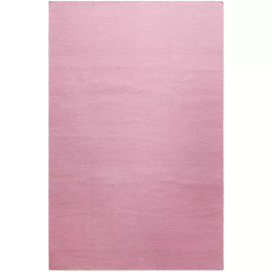 Green Looop Handweb-Teppich Nizza rosa