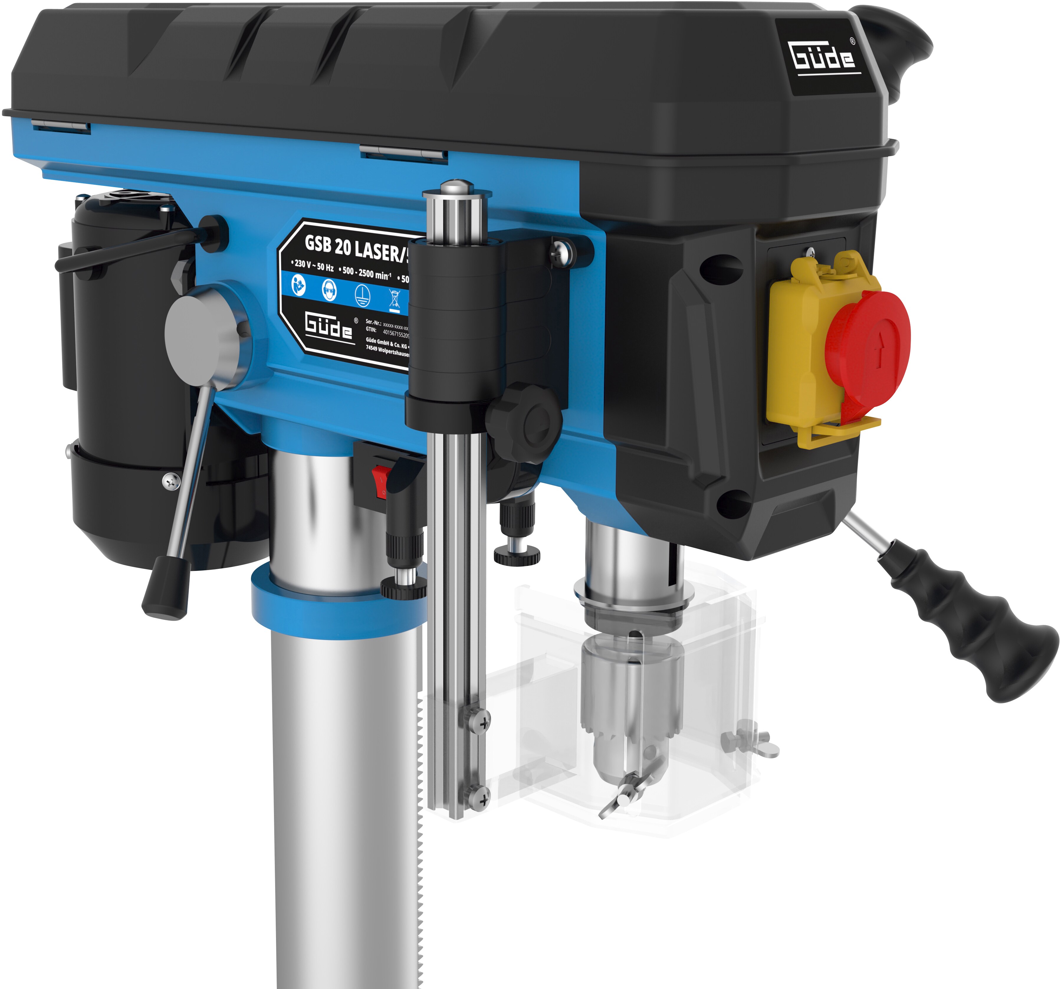 Güde Laser GSB 20 Säulenbohrmaschine