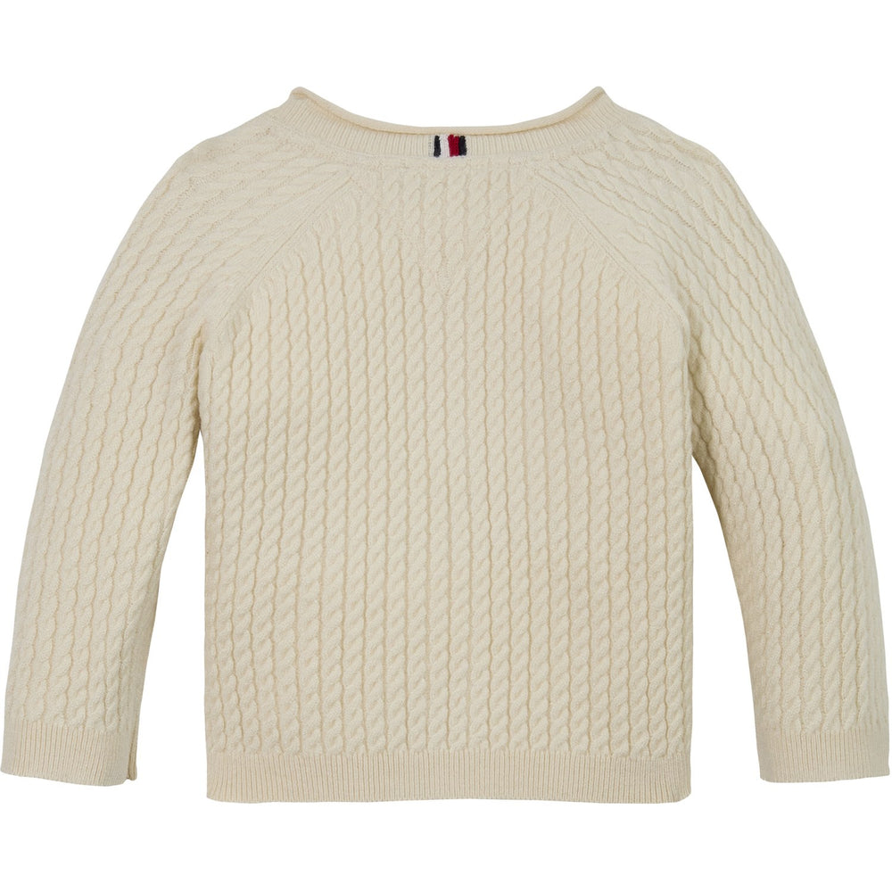 Køb Tommy Hilfiger Calico Cable Cardigan