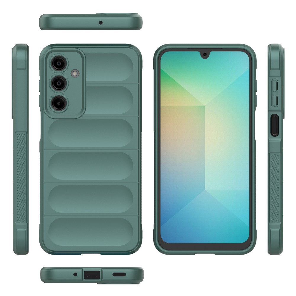 Samsung Galaxy A56 Outdoor Gummi Schutzhülle Anti-Drop - Grün