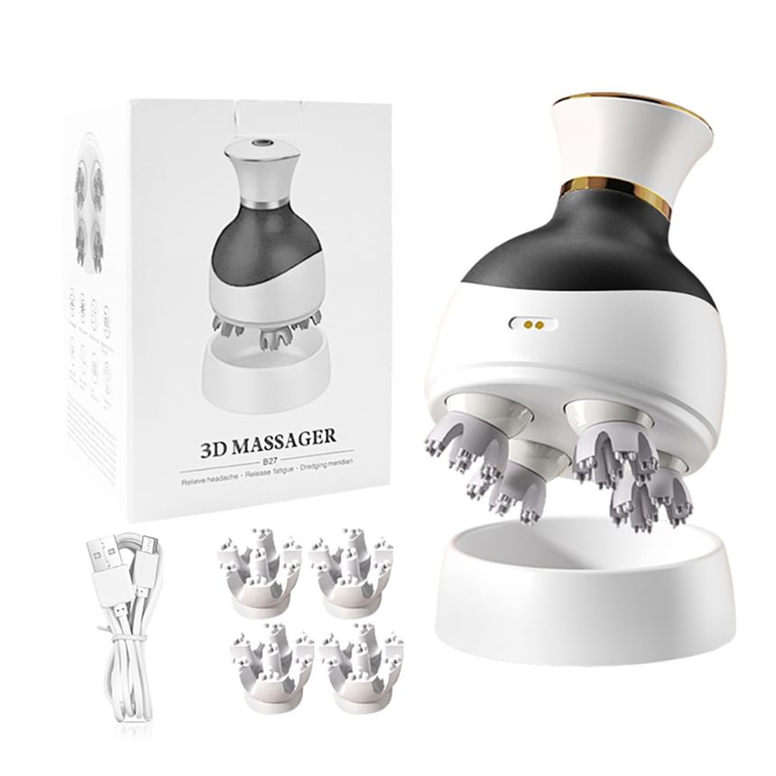 Thalia - USB oplaadbare hoofd- en hoofdhuidmassager