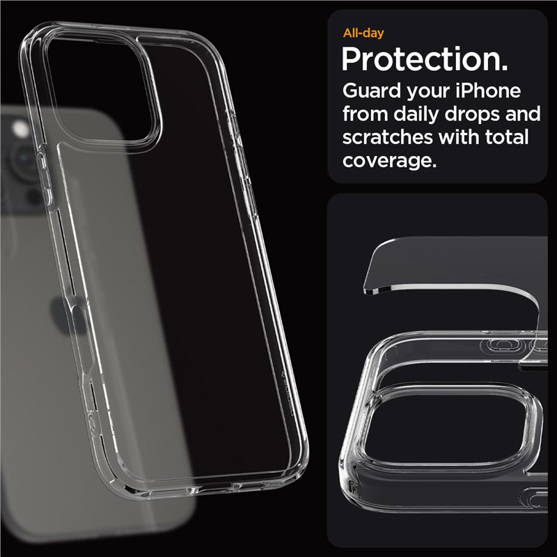 iPhone 16 Pro Ultra Hybrid Case Hülle (ACS08121) - Transparent