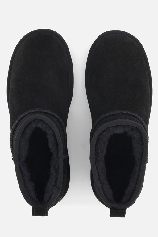 Colors of California Gevoerde boots zwart Suede