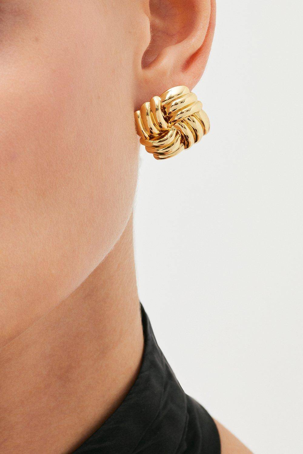 KarenMillen Boucles d'oreilles cloutées