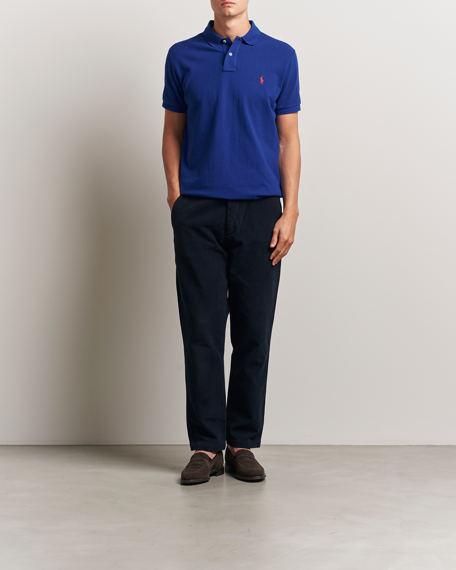 Polo Ralph Lauren Custom Slim Fit Polo Heritage Royal