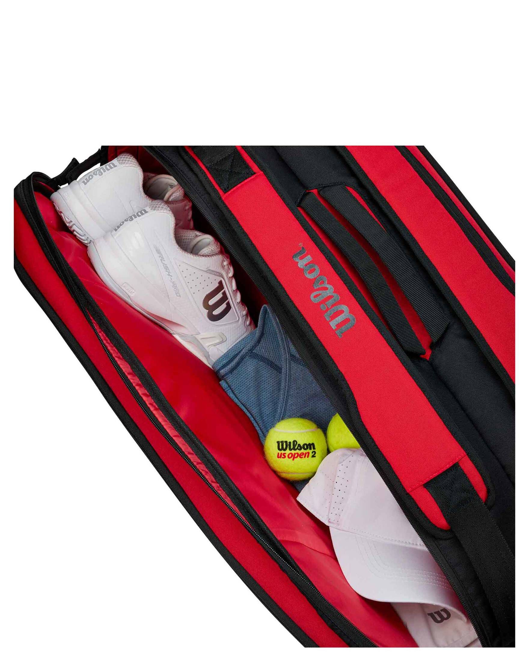 Wilson| Tennisschlägertasche SUPER TOUR 9PK CLASH V2.0