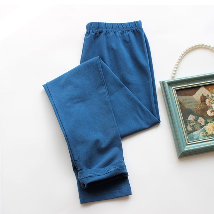 Dogini - Effen loungebroek met elastische taille