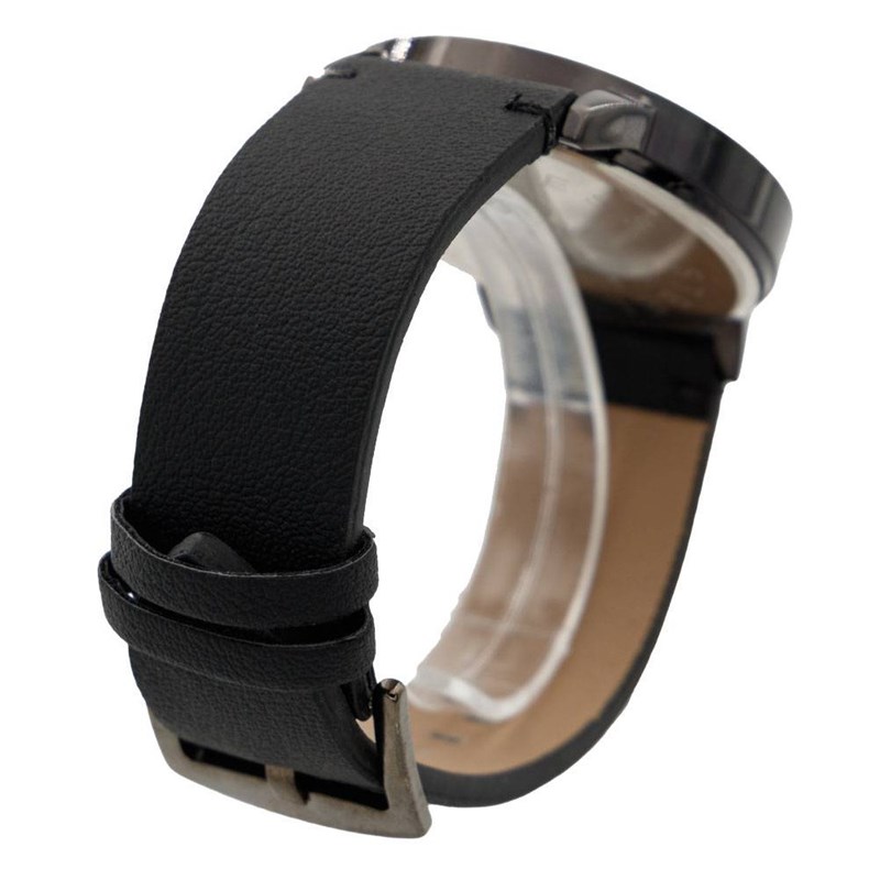 Montre Homme GIORGIO bracelet Cuir Noir