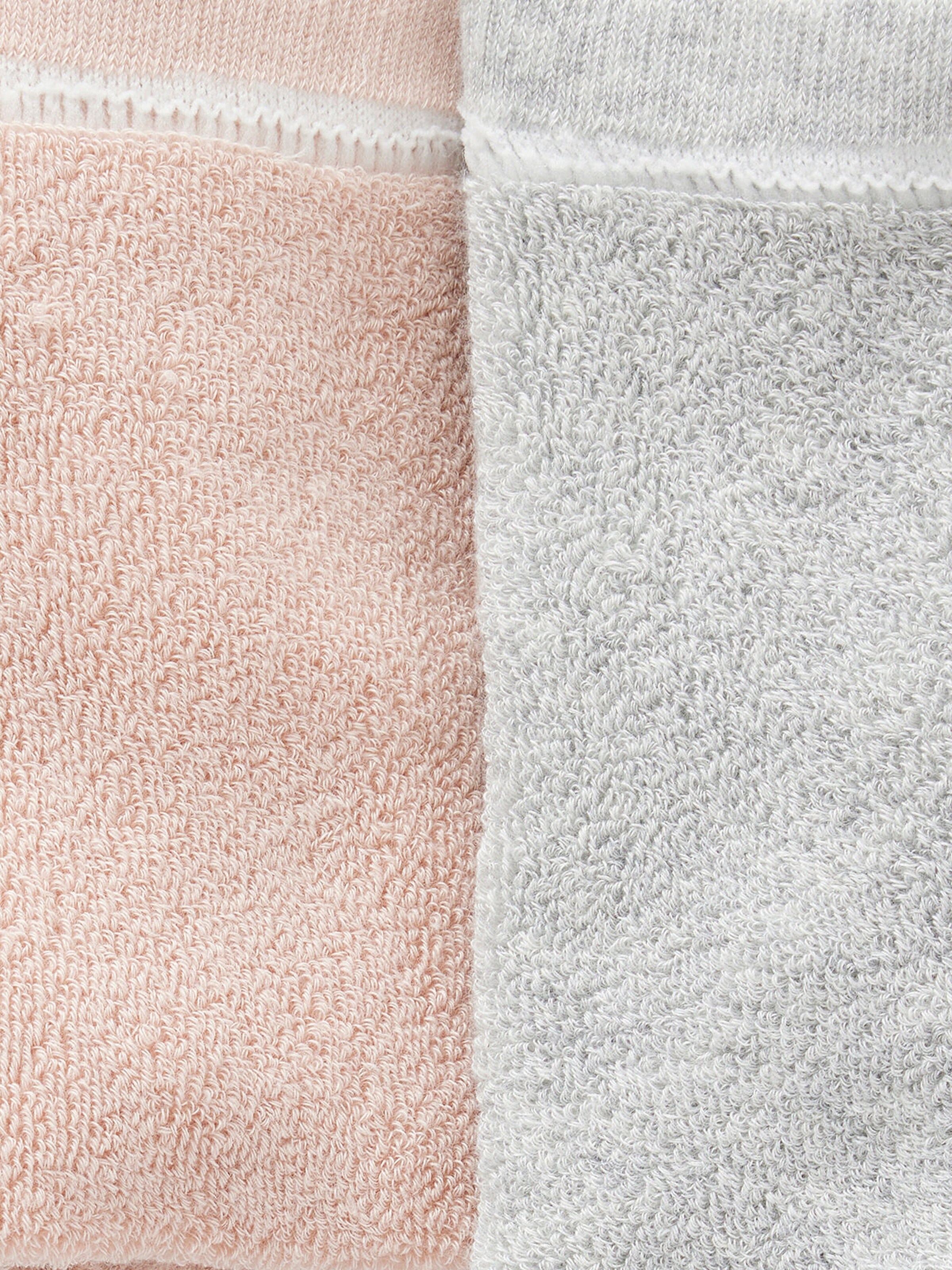 Vertbaudet 2er-Pack Mädchen Baby Thermo-Strumpfhosen Oeko-Tex grau meliert