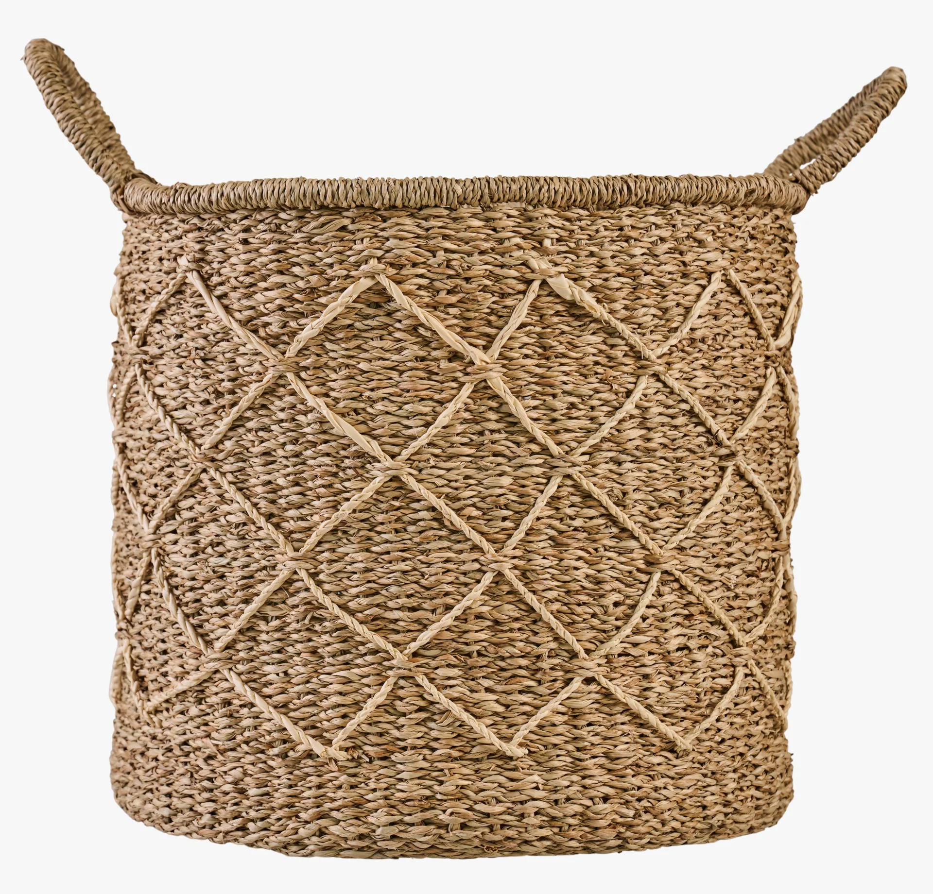 Kurv natur - 38x38x34 cm
