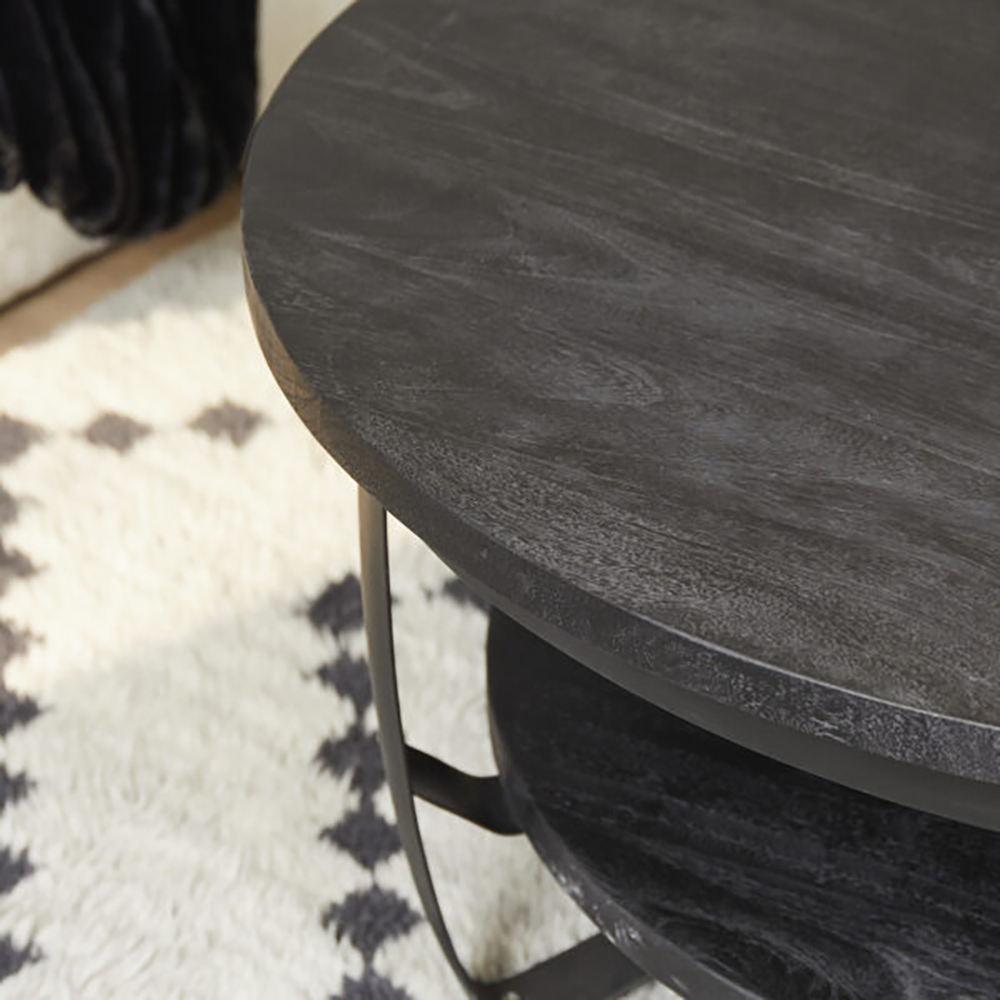 Salontafel Waal Zwart 70