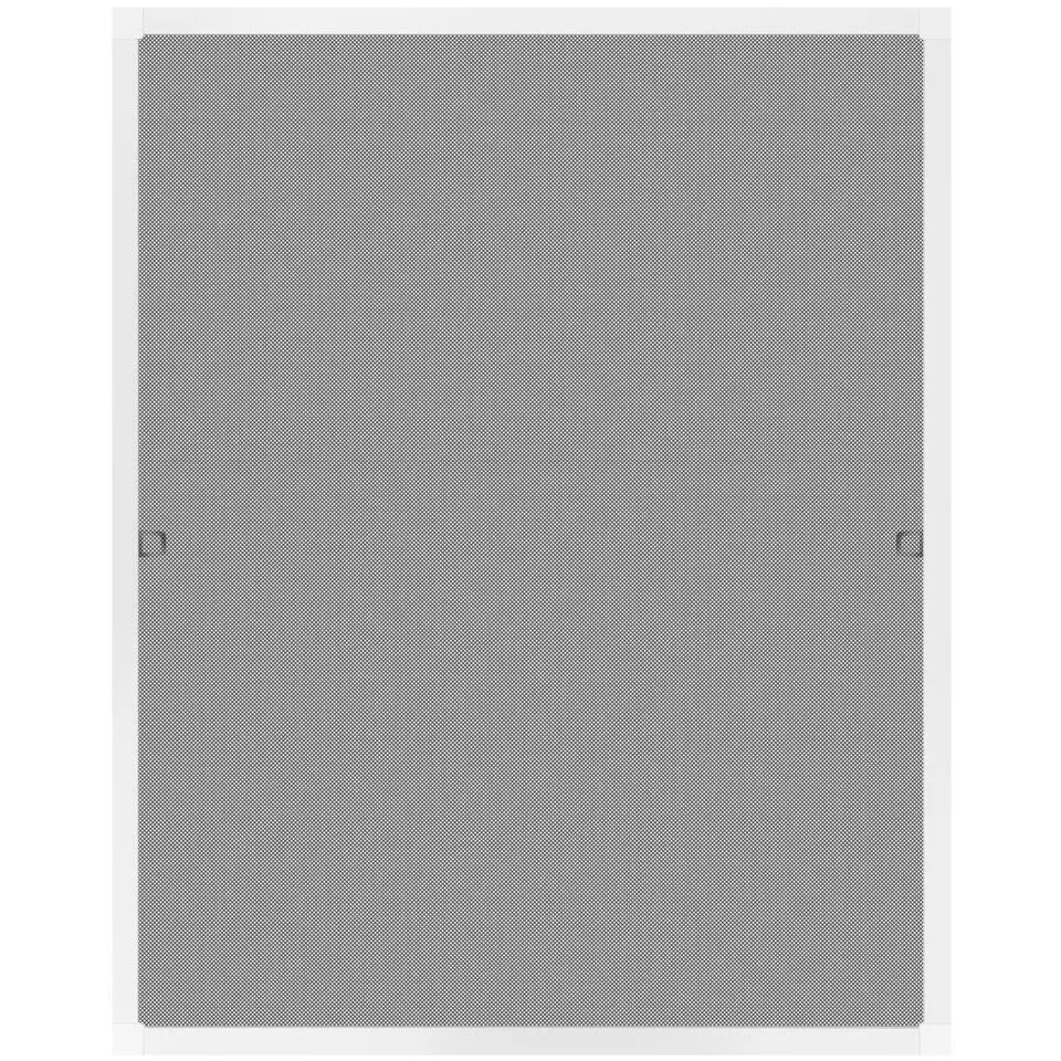 tectake Vliegenhor voor raamkozijnen - 80 x 100 cm - Wit