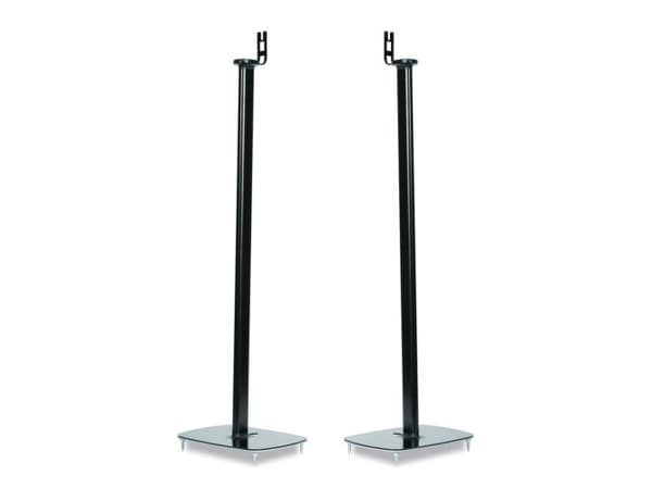 Flexson S1-FSX2 - Stativ - for høyttaler(e) - svart - plassering på gulv (en pakke 2) - for Sonos One (svart)