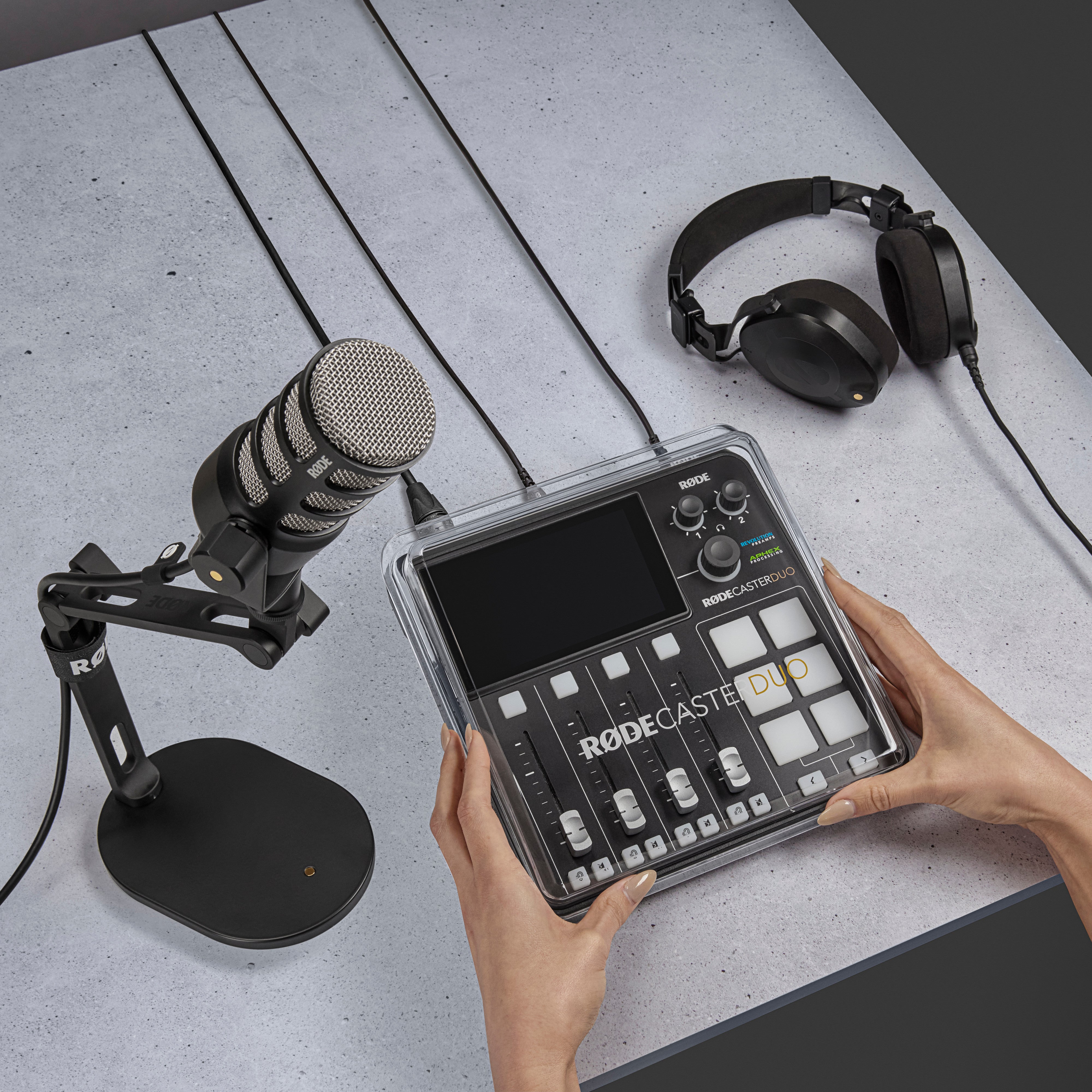Rode RODECover DUO stofkap voor RØDECaster Duo