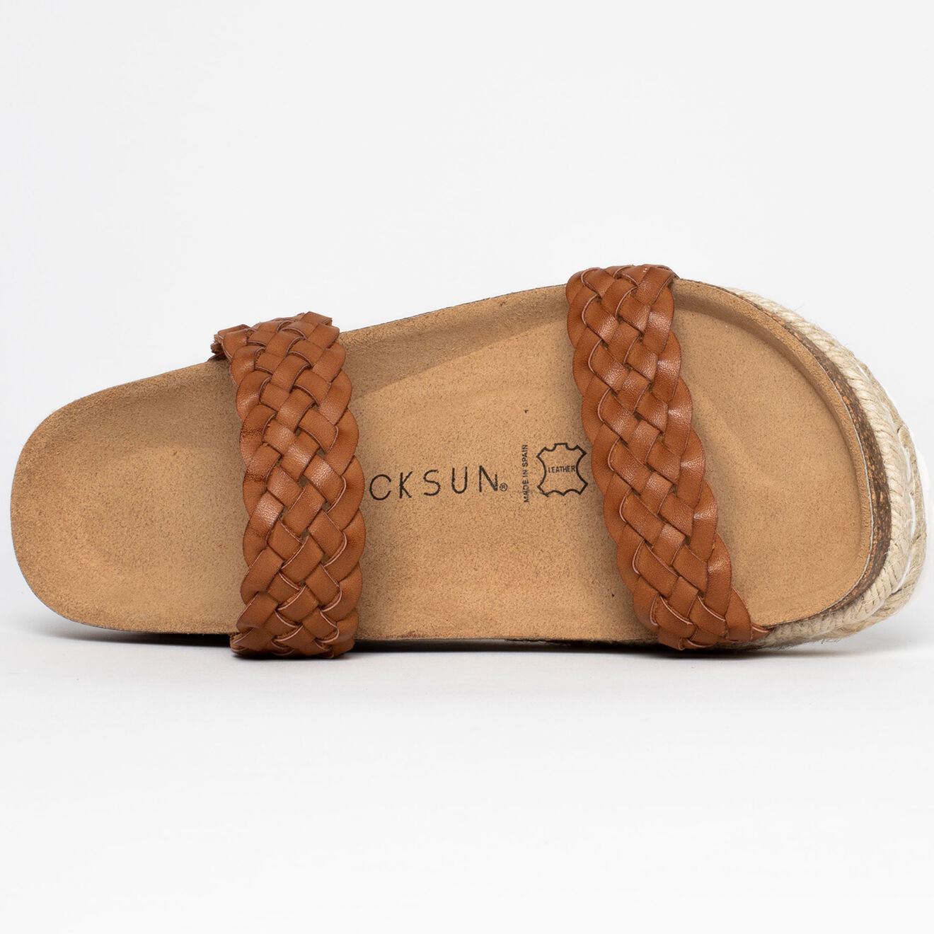 Backsun Mules Pise cognac