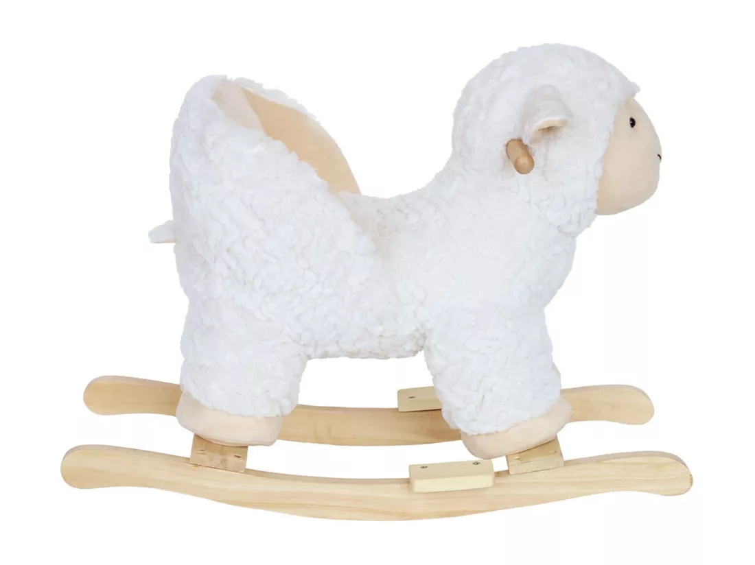 Fauteuil mouton à bascule pour enfant