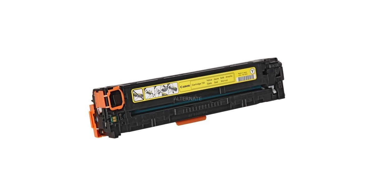 Canon731Y Geel-tonercartridge  (Geel, Geel)