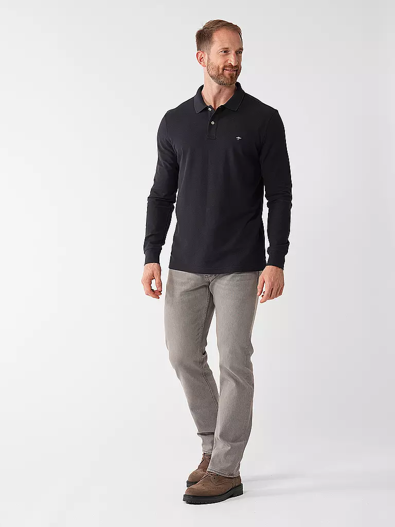 FYNCH HATTON Poloshirt dunkelblau