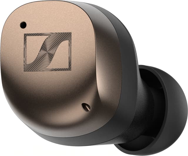 Sennheiser Momentum 4 true wireless in-ear høretelefoner (sort kobber)