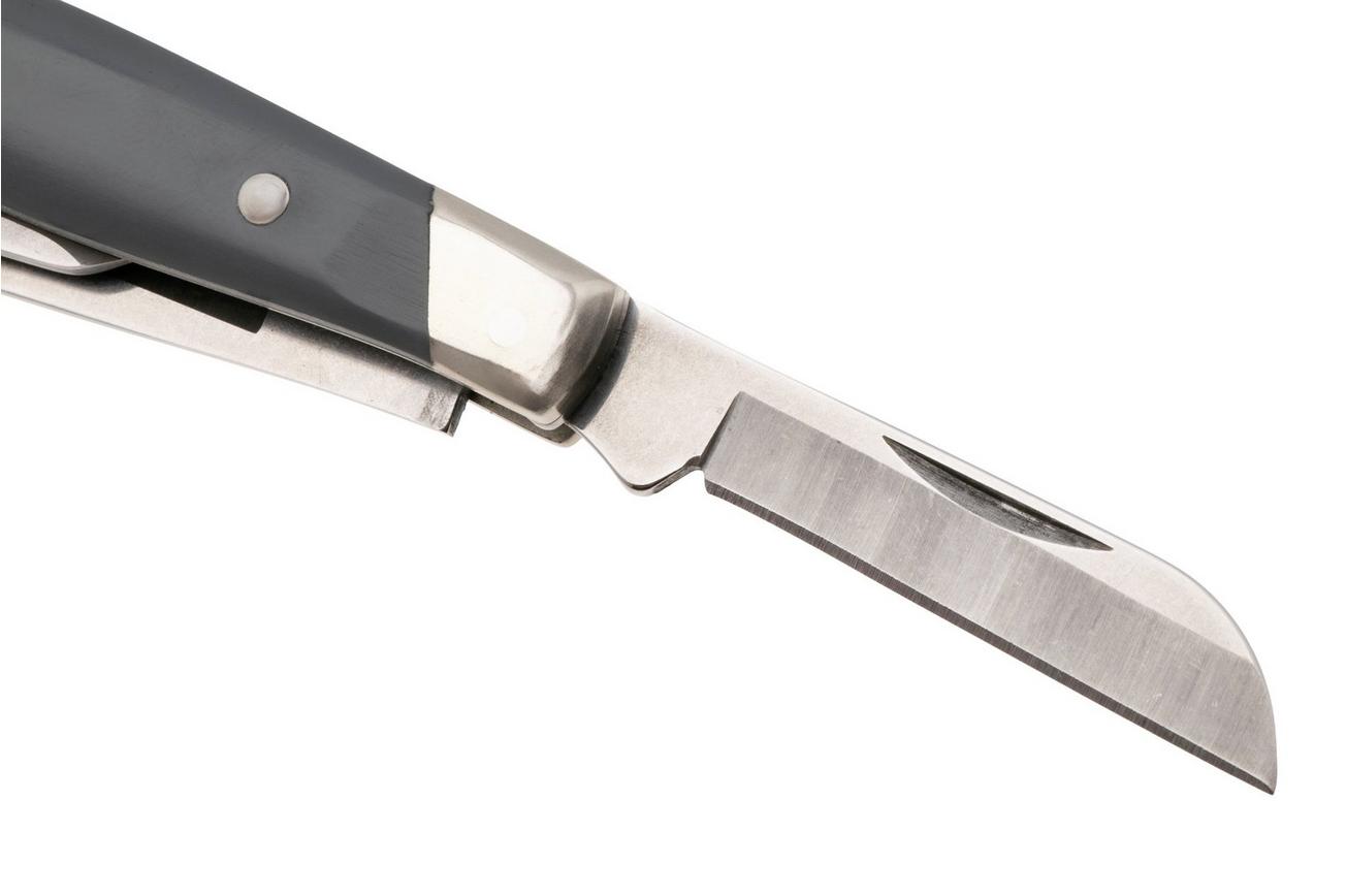 Buck Cadet 0303GYS2 Satin 420HC, Gray Synthetic Nickel Silver, zakmes
