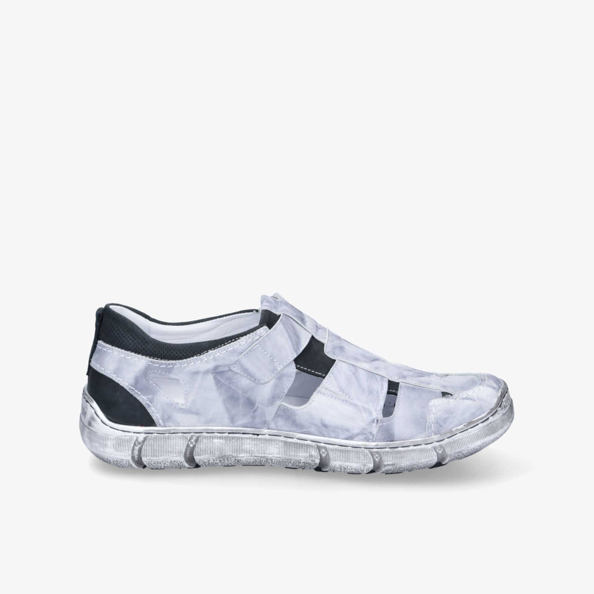 KRISBUT Herren Slipper grau