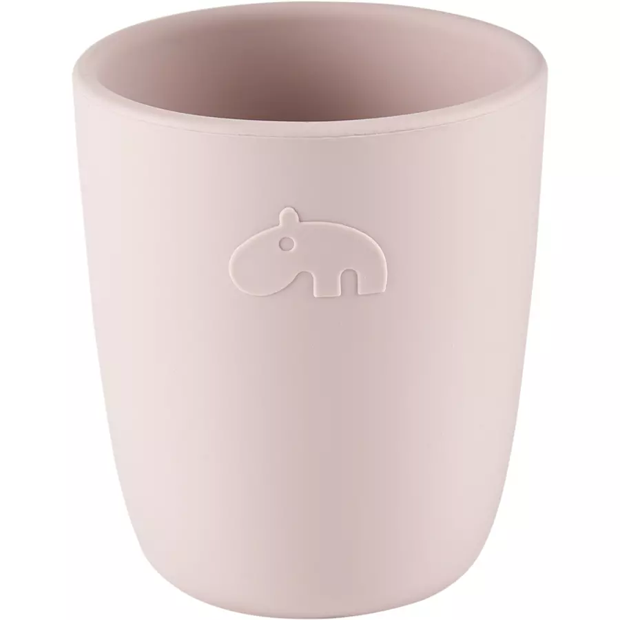 Done by Deer™ Trinkbecher mini Rosa aus Silikon