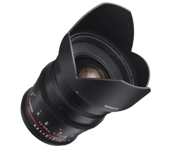 Samyang 24mm T1.5 VDSLR ED AS IF UMC II, Bred linse, 13/12