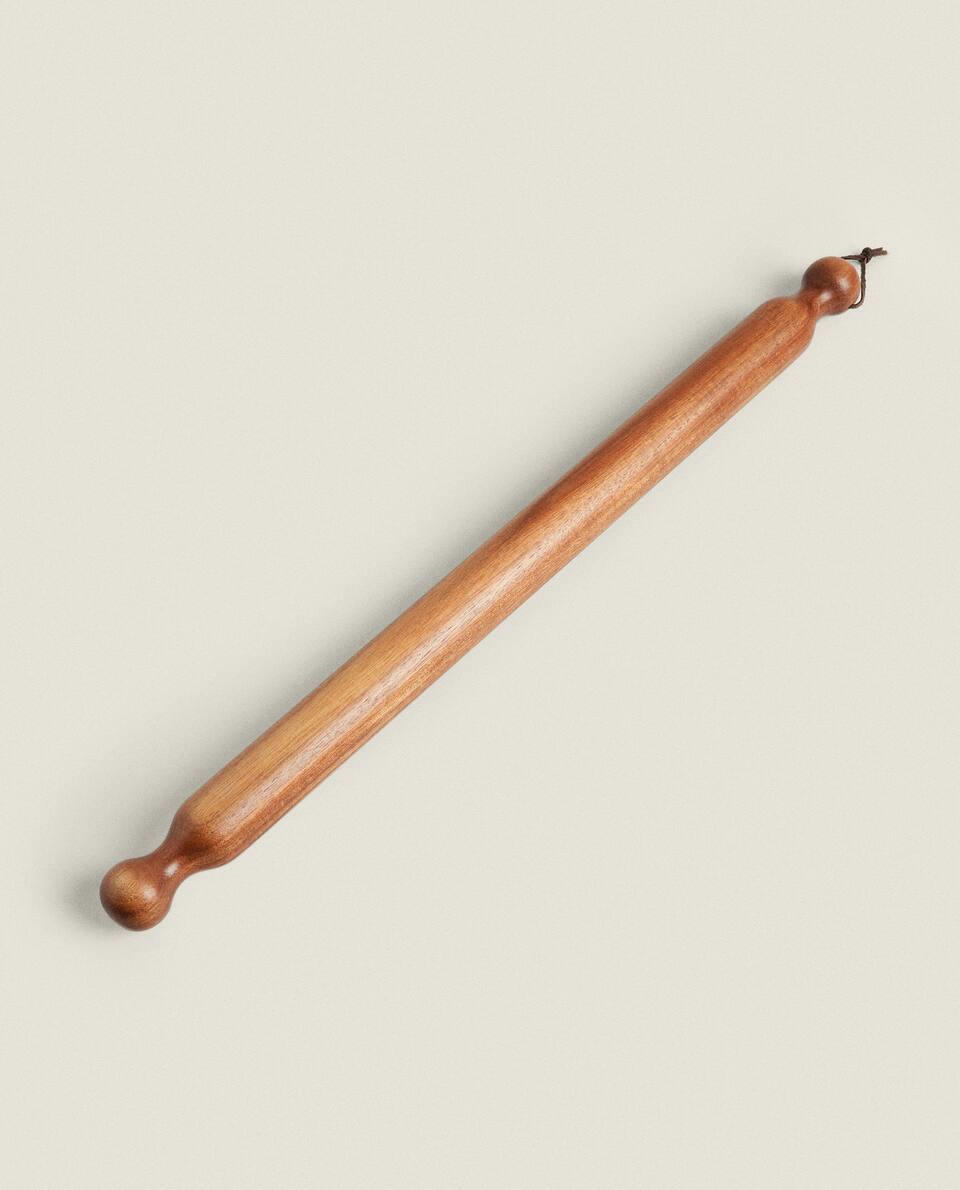 ROLO DE MASSA GRANDE DE MADEIRA