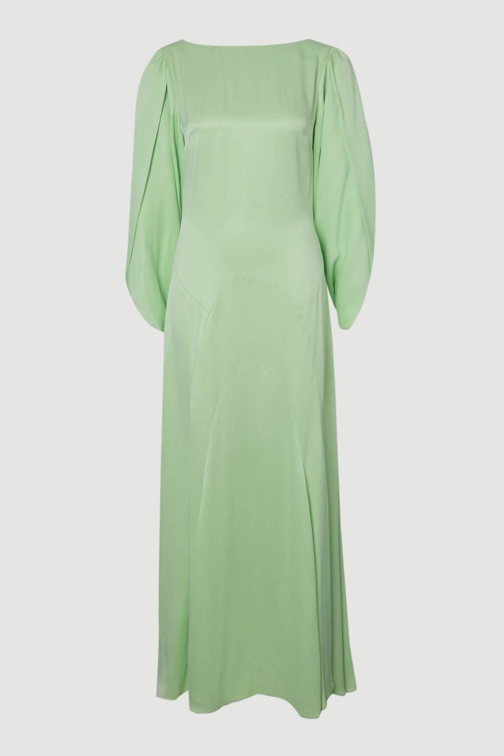 KarenMillen Robe Midi Douce En Viscose Satinée