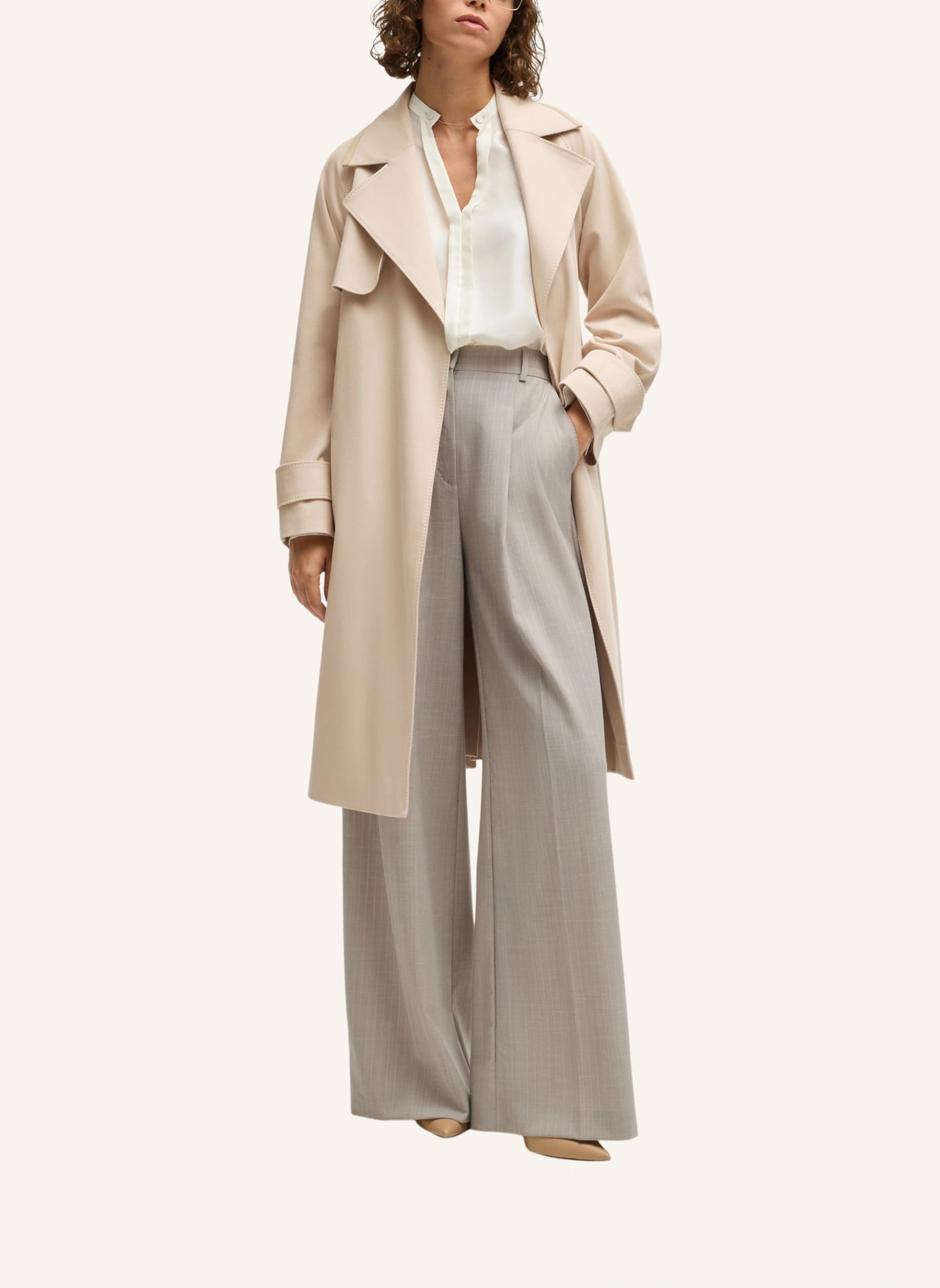 BOSS Klassischer Mantel CALADAMA3 Relaxed Fit