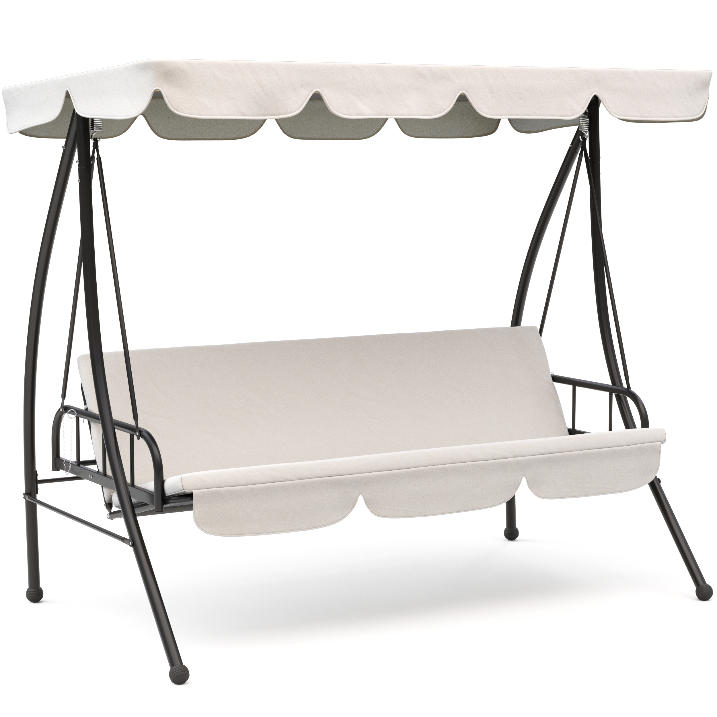 Gartenmöbel Hollywoodschaukel XL beige