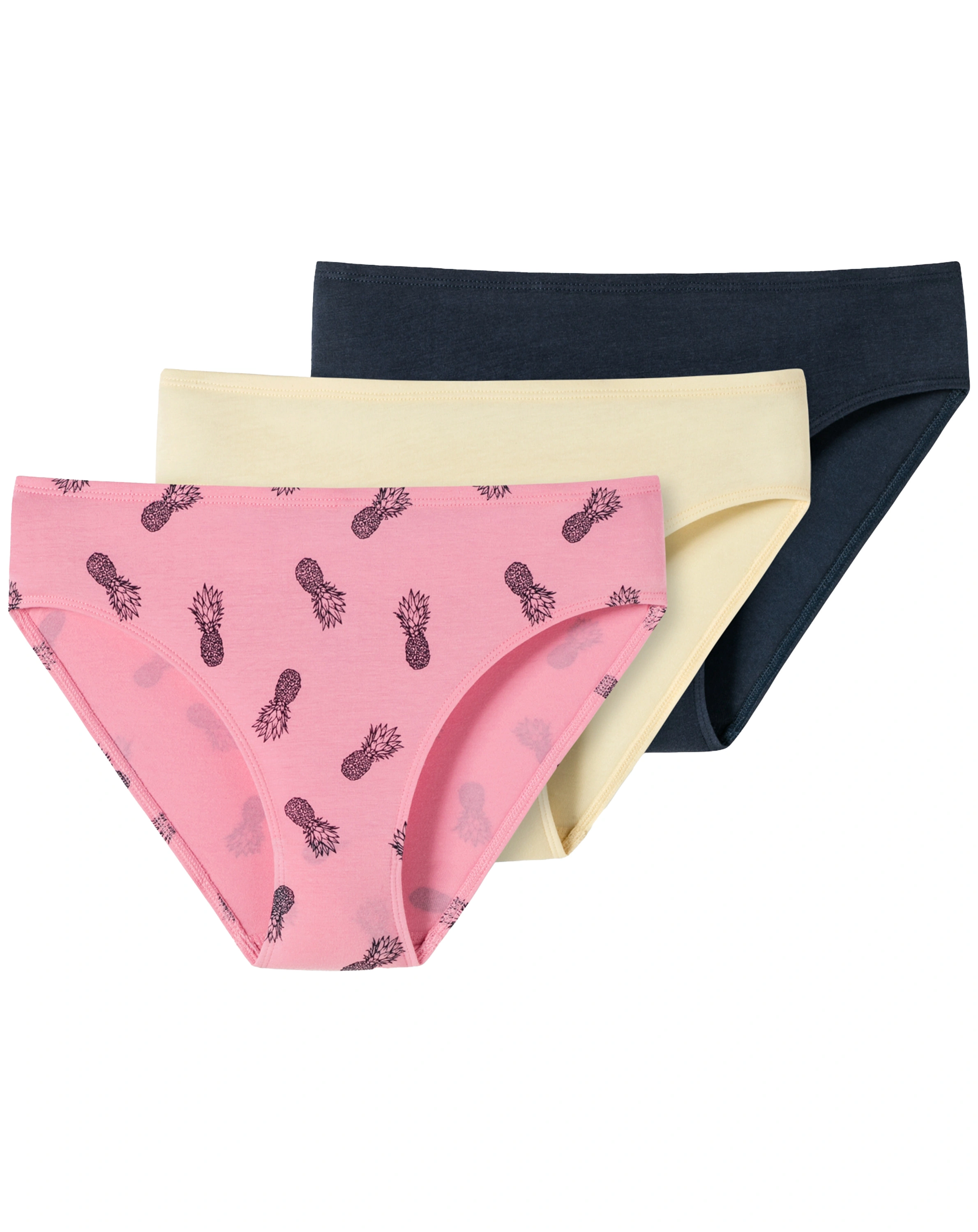 Slip ANANAS 3er-Pack in bunt