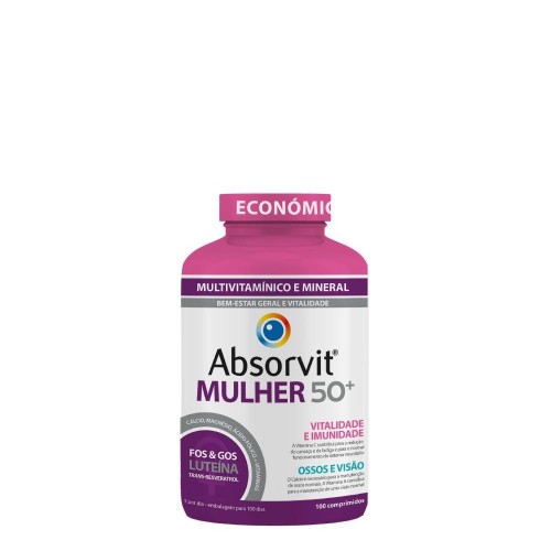 Absorvit Mulher 50  100 Comprimidos