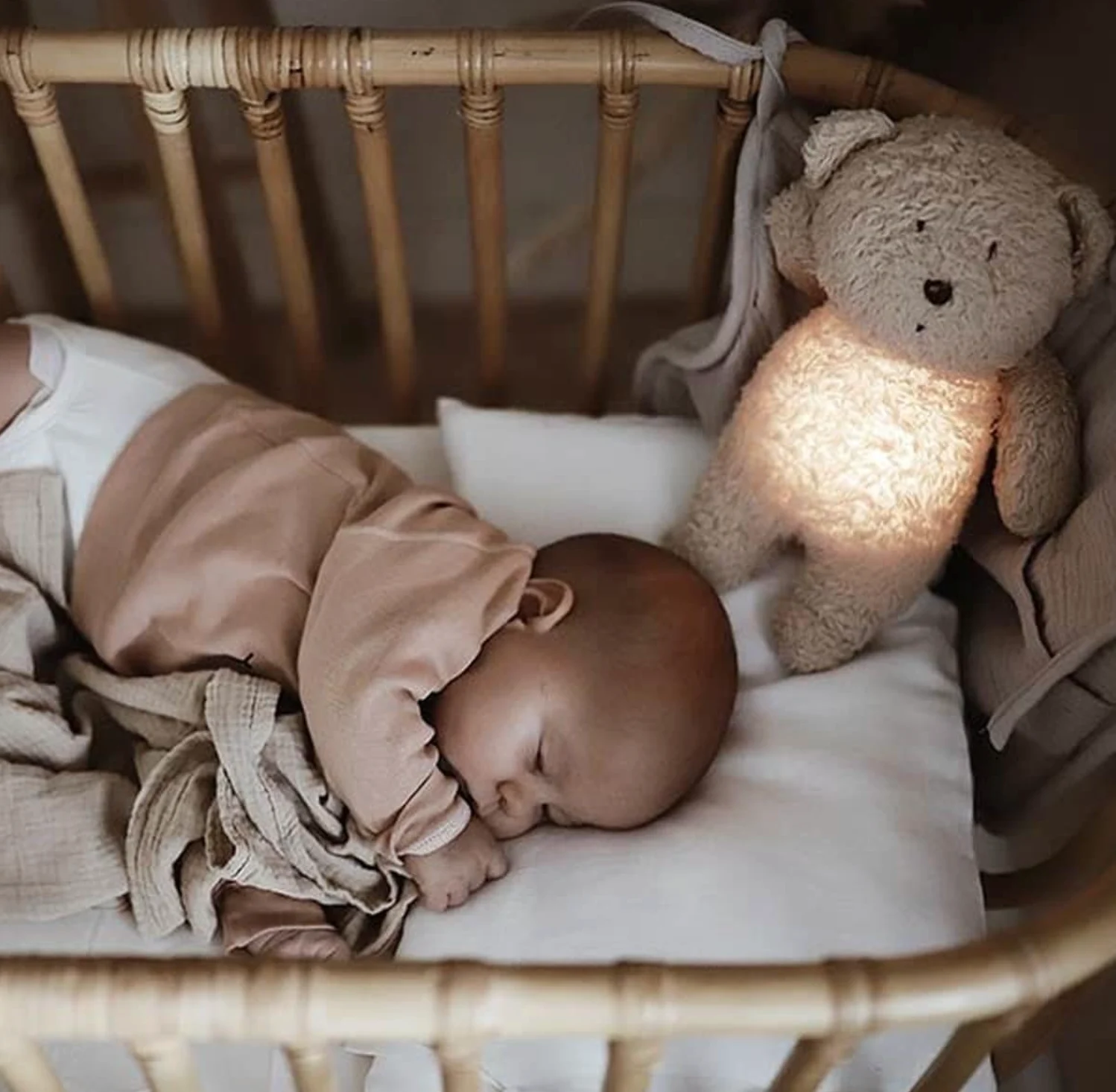 Moonie Moonie the humming bear Cappuccino Natur 2.0