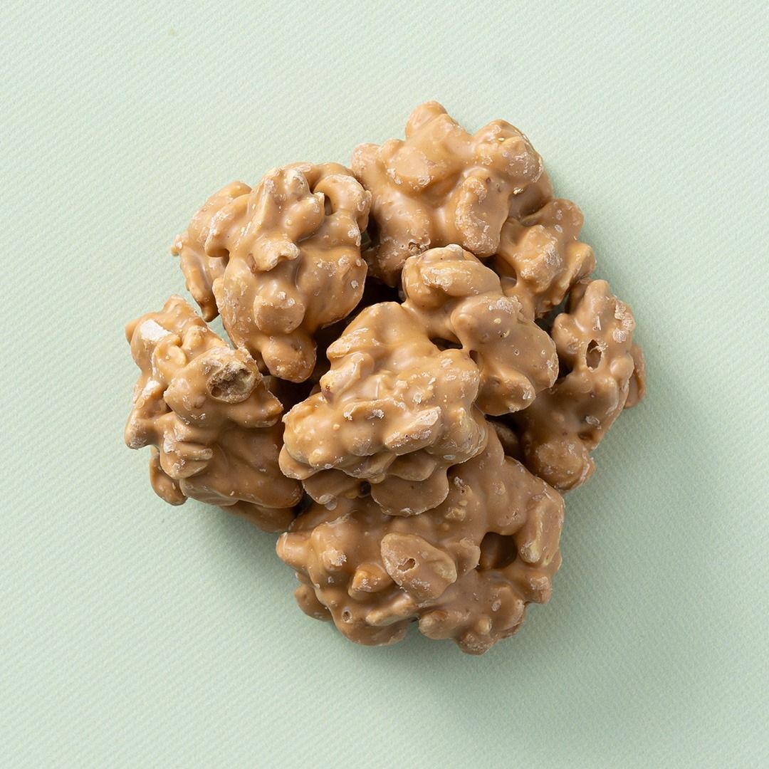 Chocolade pindarotsjes karamel zeezout