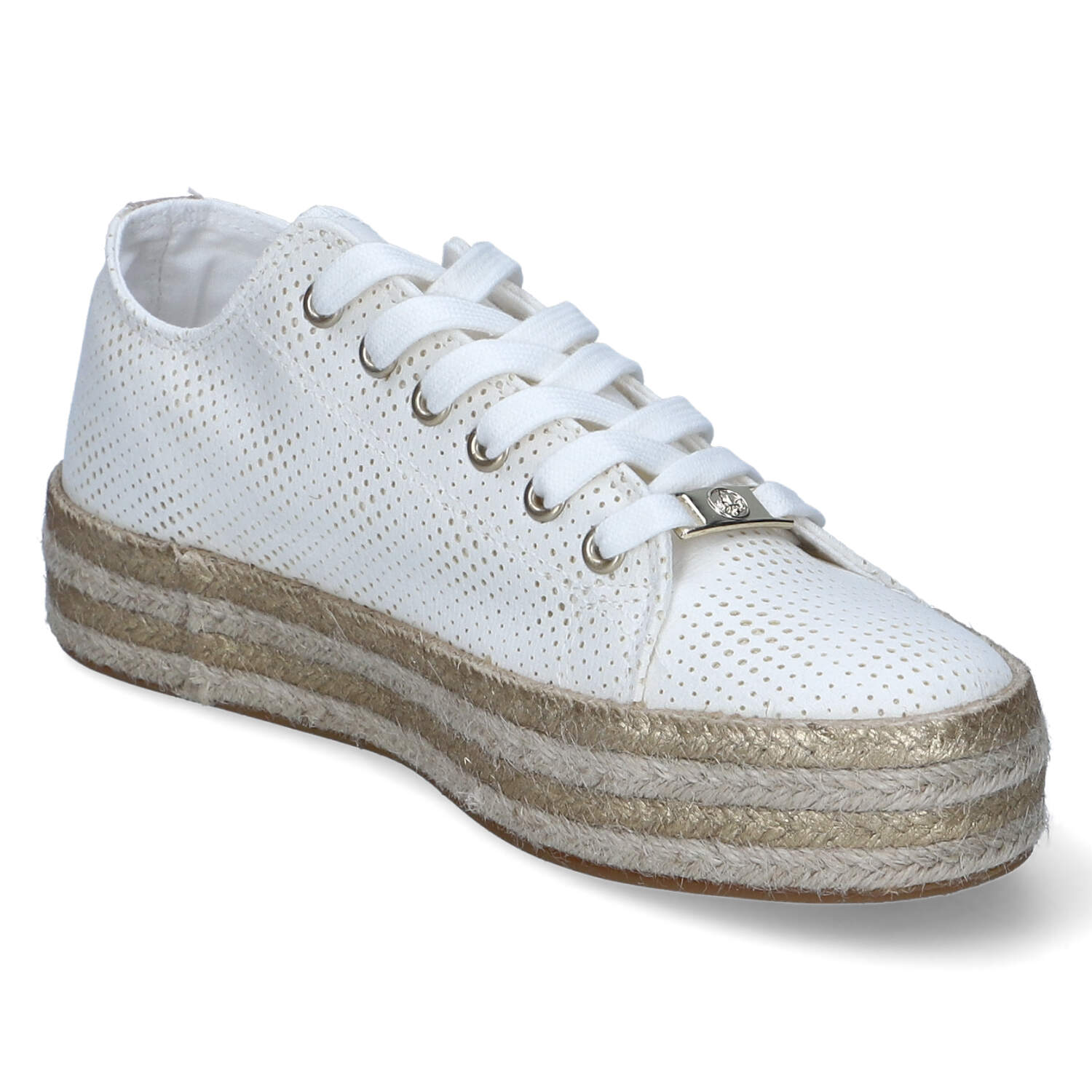 Rieker Schnürschuhe - perlweiss
