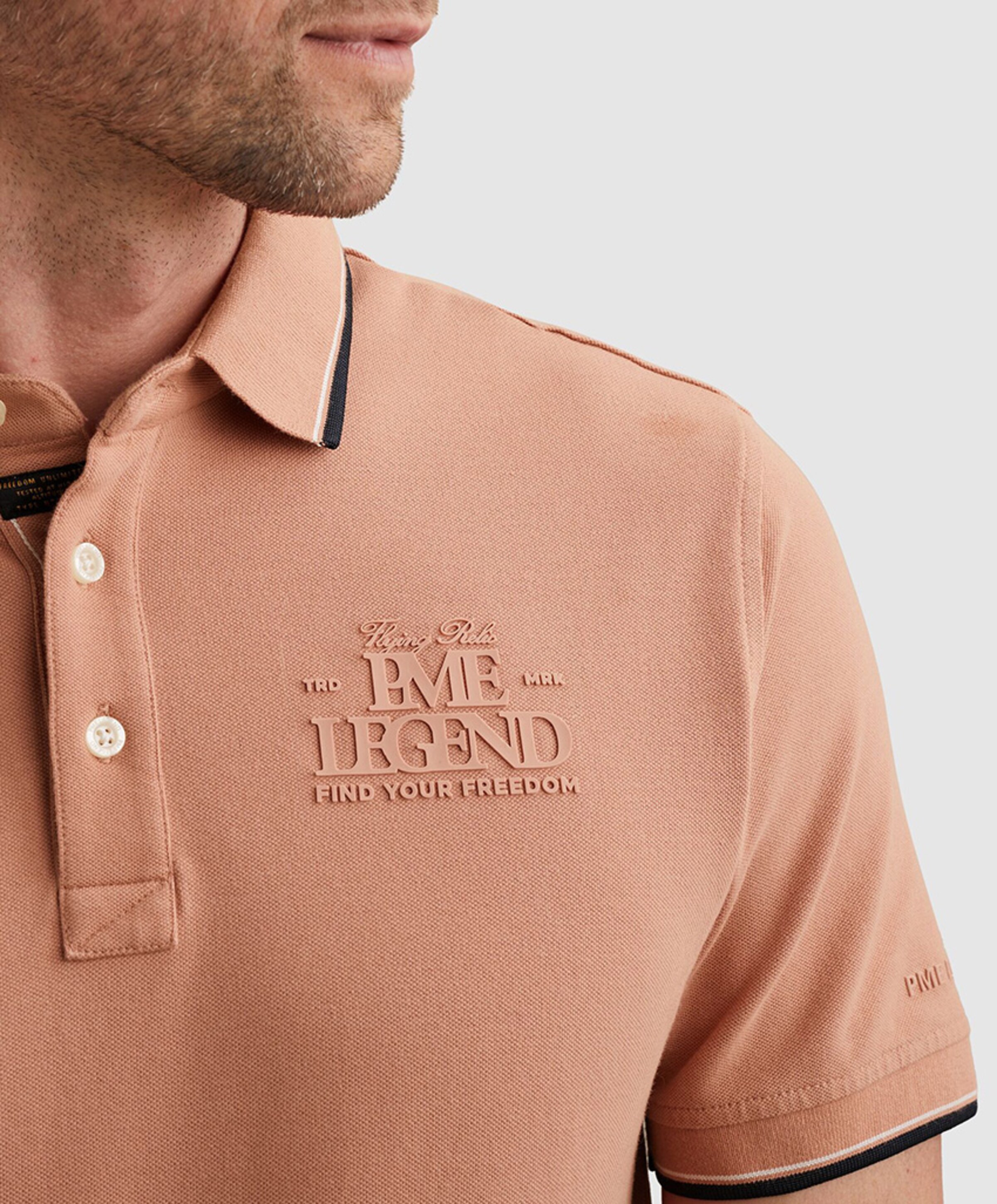 PME Legend Heren polo roze