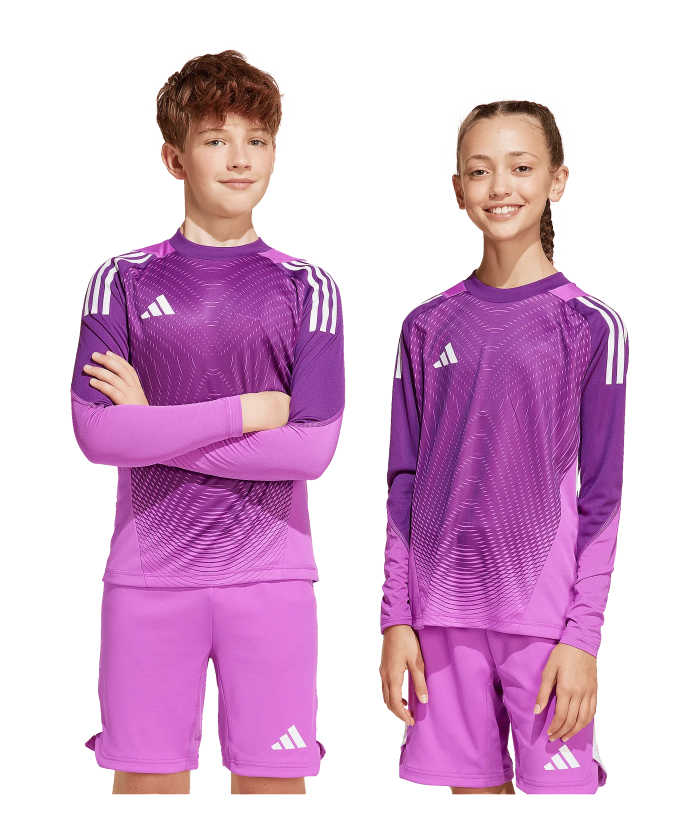 adidas Tiro 25 Pro Torwarttrikot Kids Lila