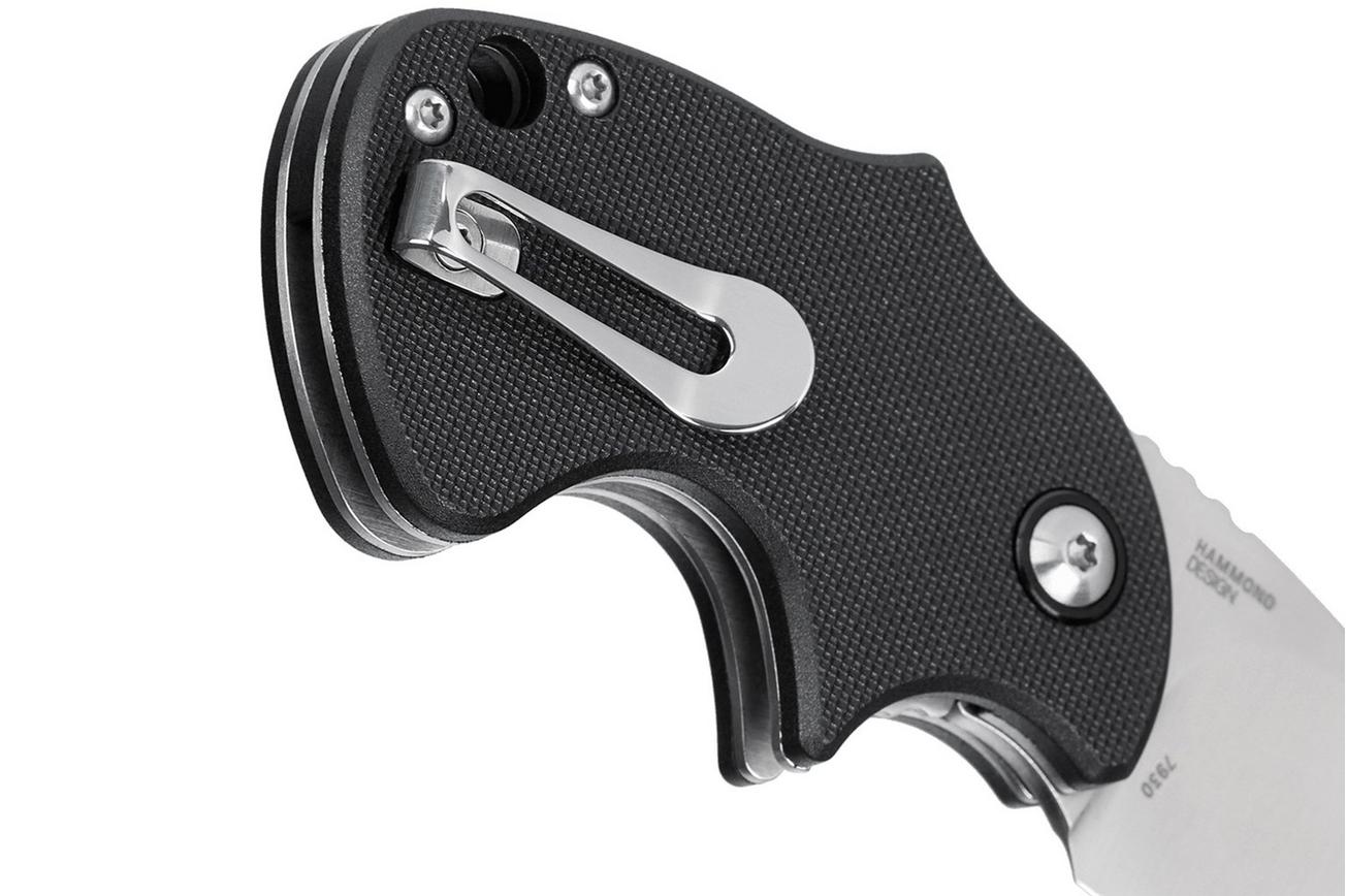CRKT Orca 7930 Black G10 zakmes, Jim Hammond design