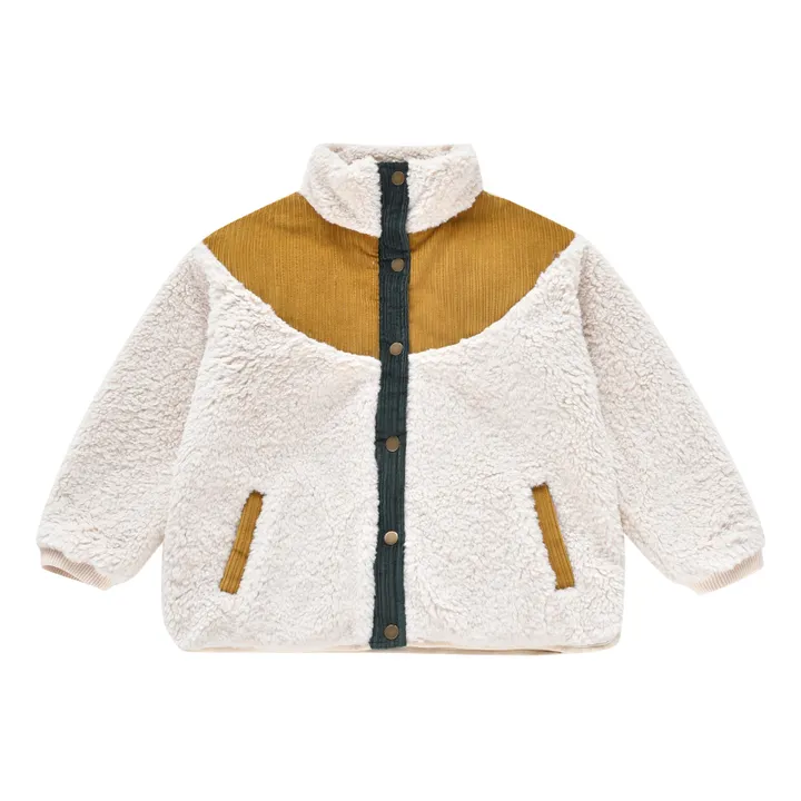 Louise Misha Manteau Façon Fourrure Ayser | Ecru