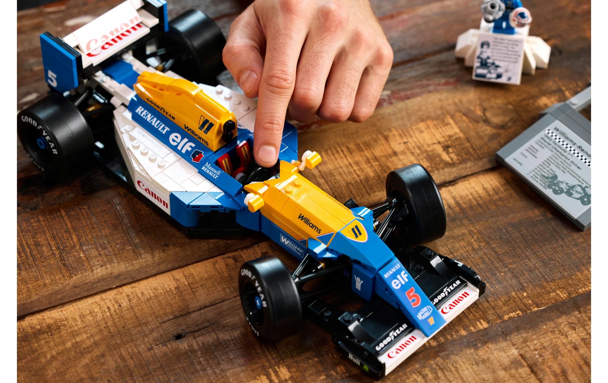 Icons Williams Racing FW14B mit Nigel Mansell 10353Lego-Rennwagen