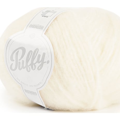 BUMBO Puffy Akrylblanding - Hvid 001