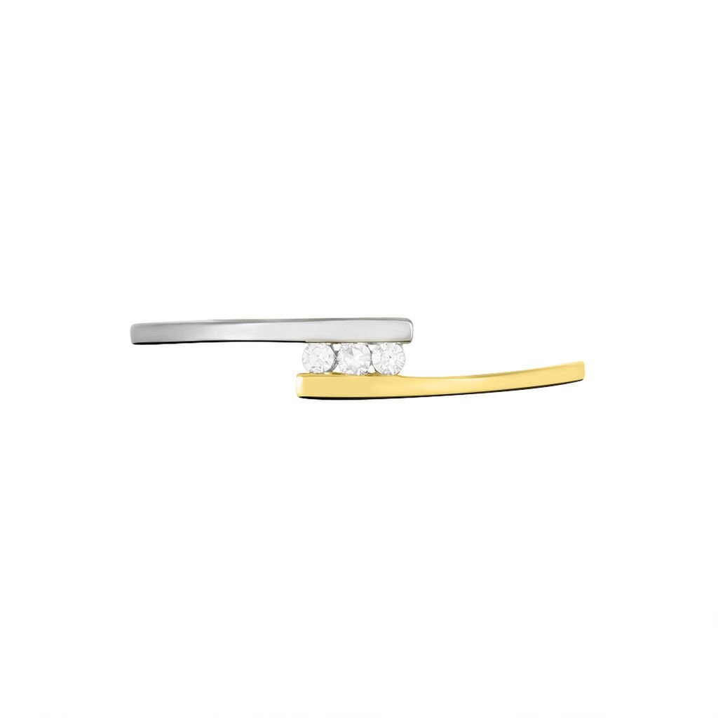 Bague Brooke Or Bicolore Diamant