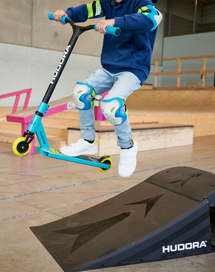 HUDORA STUNT SCOOKids in hellblau