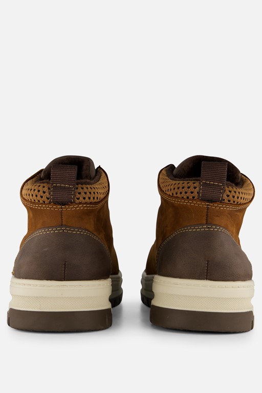 Rieker Veterboots cognac Nubuck