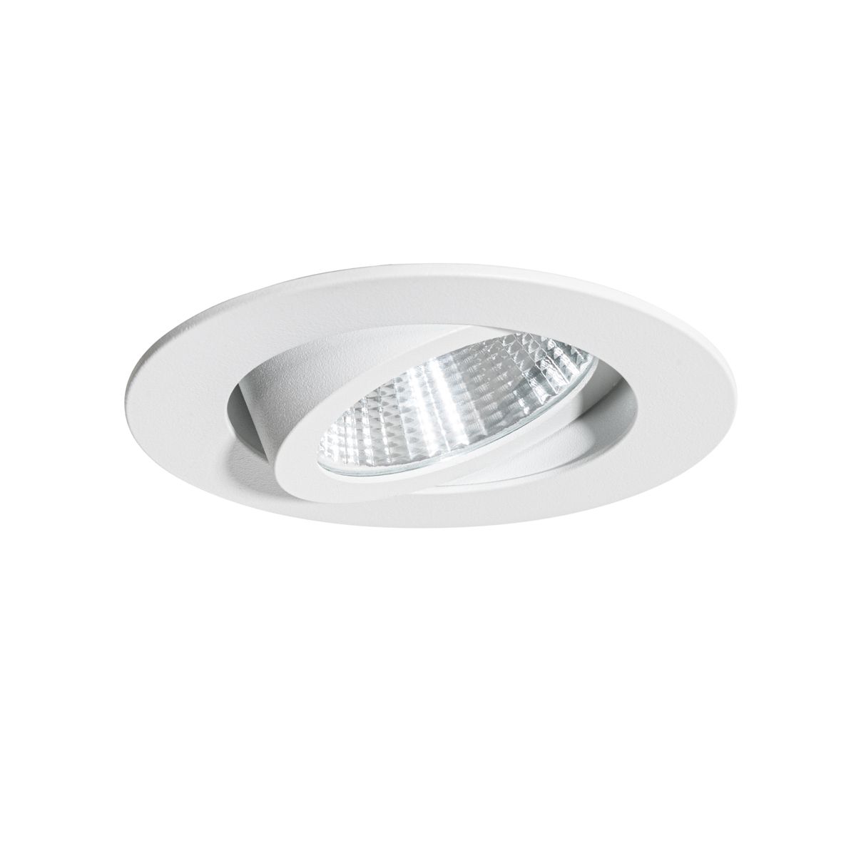 Inbouwspot wit 9,5cm incl. LED 1300 lm dimbaar IP23 - Gaius
